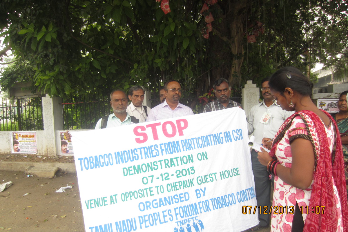 Stopping Tobacco Industry from Participating in CSR